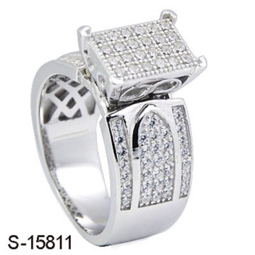 Haute Qualité Bijoux Fantaisie Bague Argent 925